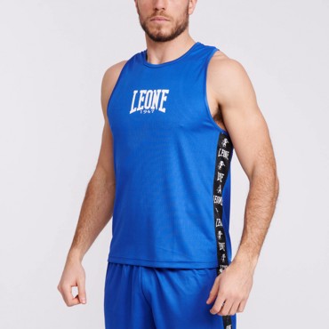 LEONE ambassador BOXING SINGLET-blue